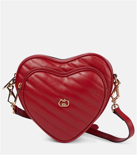 heart bag gucci